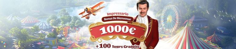 Impressario Casino bonus bienvenue